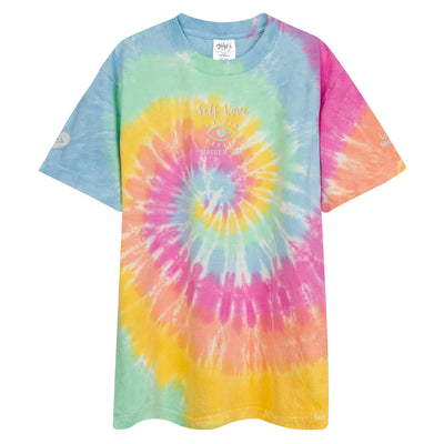 Oversized T-Shirt Self Love Oversized Tie-Dye T-Shirt