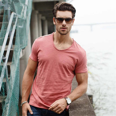 V-Neck T Shirt for Men